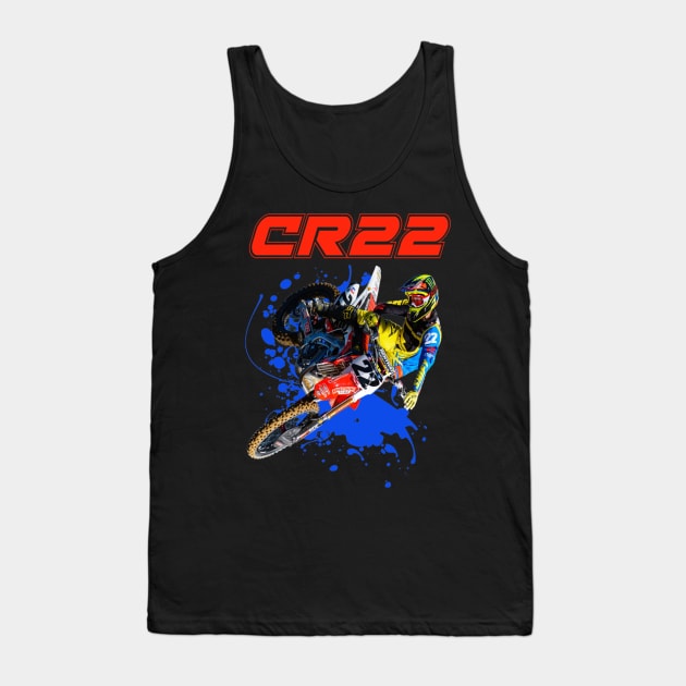 Chad Reed Supercross Tank Top by lavonneroberson